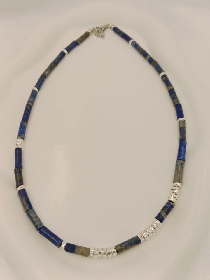 Lapis Lazuli Minimal Tasarım Kolye