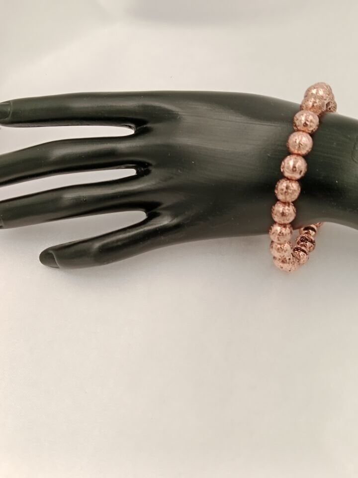 Rose Lav Taşı Bileklik