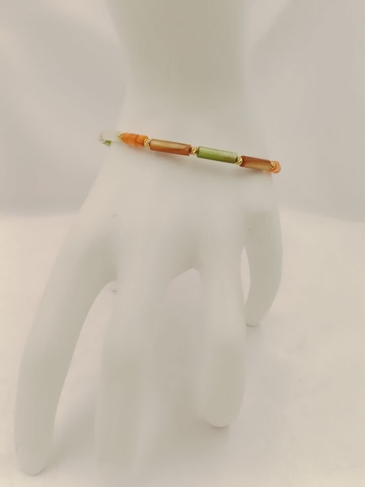 Sedef Taşı Minimal Bileklik
