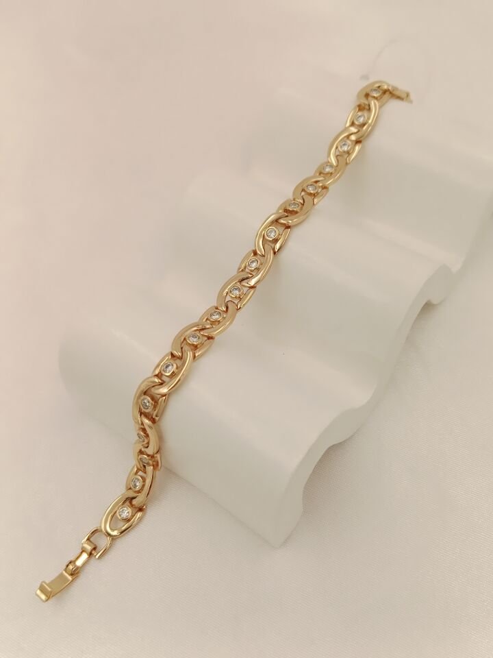 Xuping Rose Gold Zirkon Bileklik