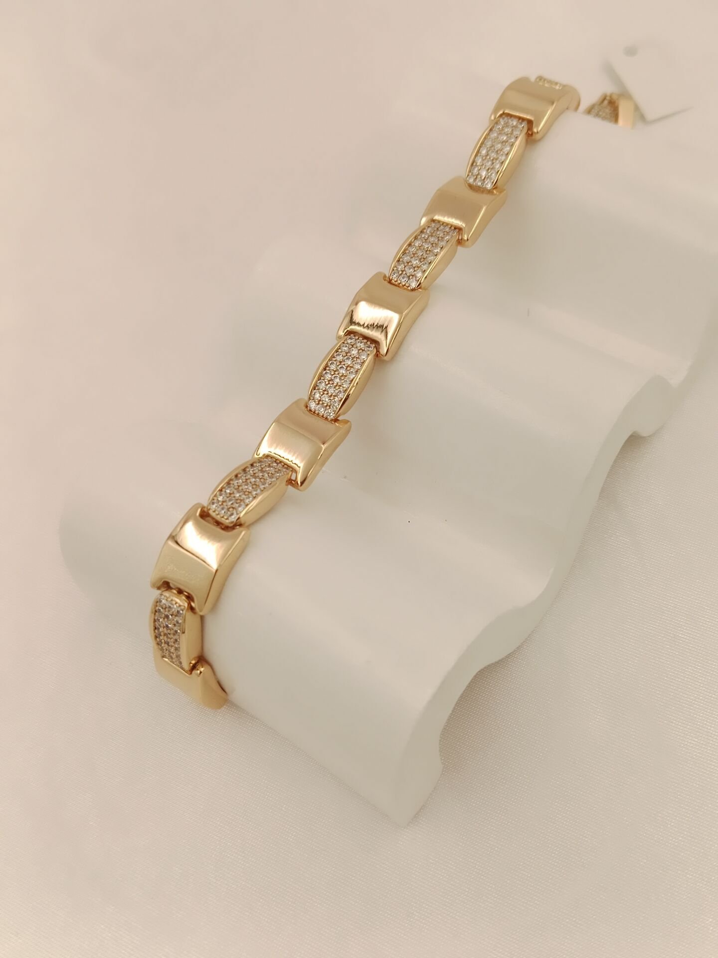 Xuping Rose Gold Zirkon Bileklik