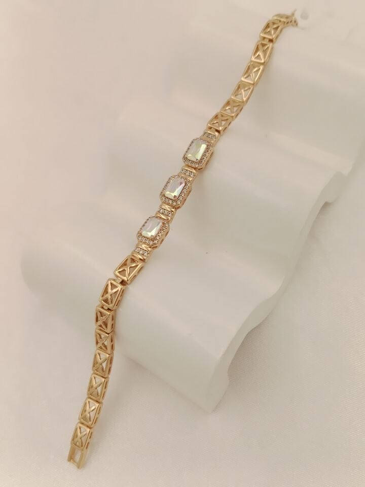 Xuping Rose Gold Zirkon Bileklik