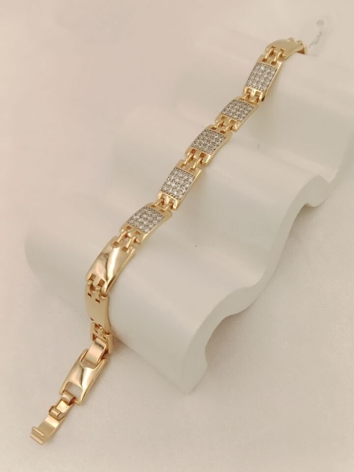 Xuping Rose Gold Zirkon Bileklik