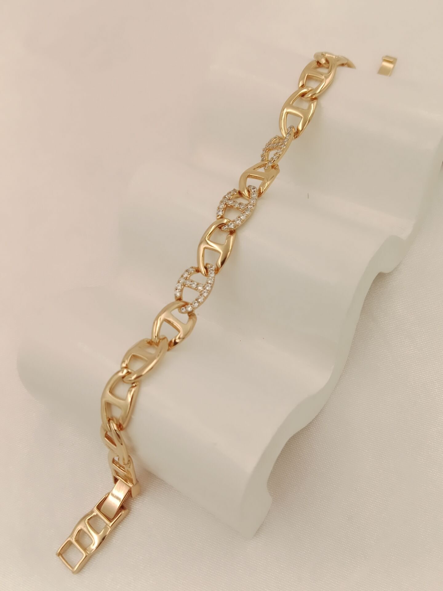 Xuping Rose Gold Zirkon Bileklik