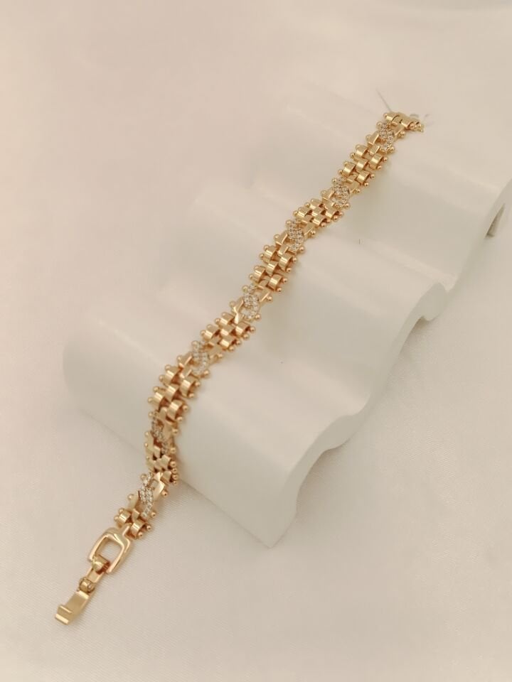 Xuping Rose Gold Zirkon Bileklik