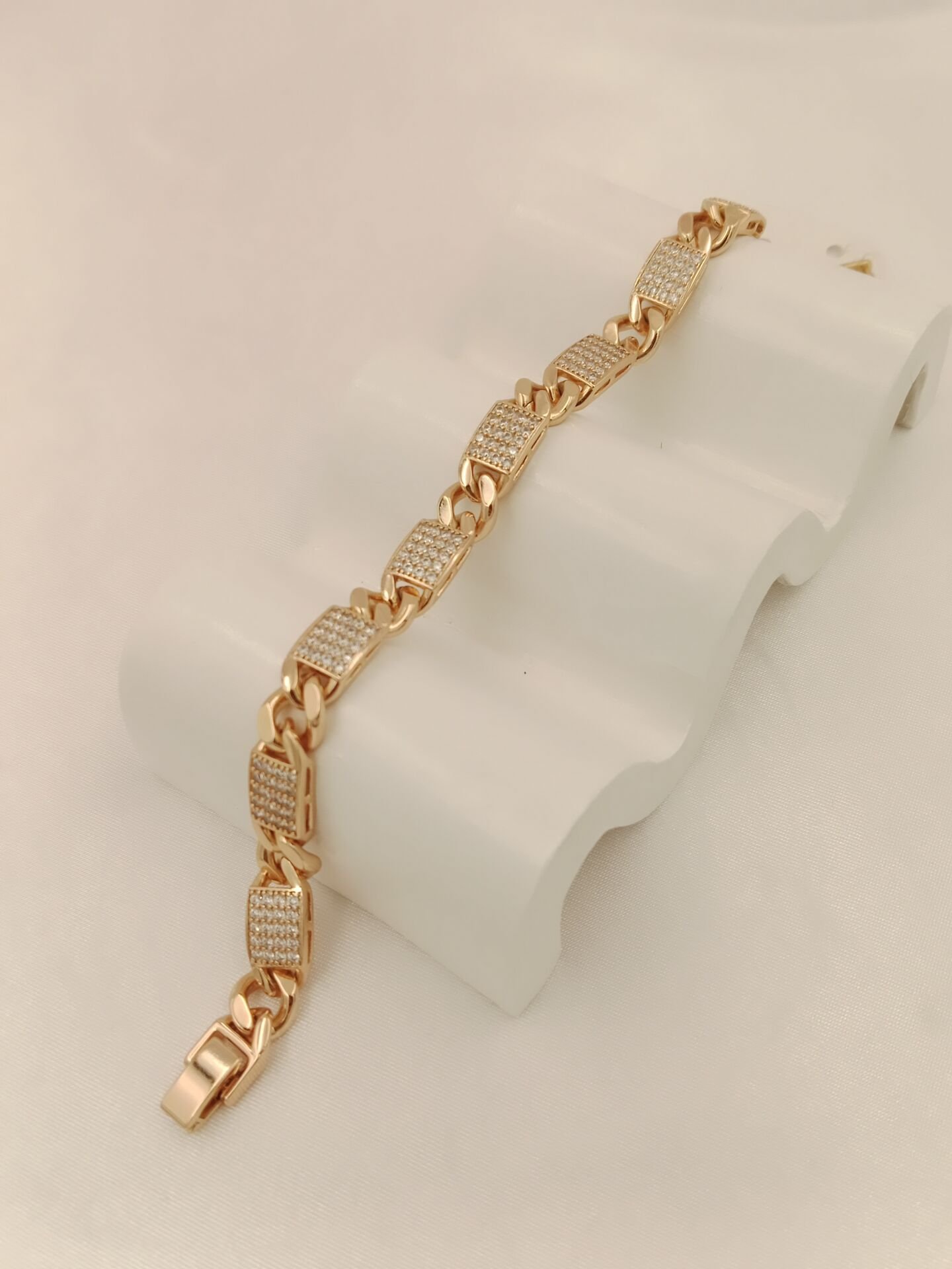 Xuping Rose Gold Zirkon Bileklik