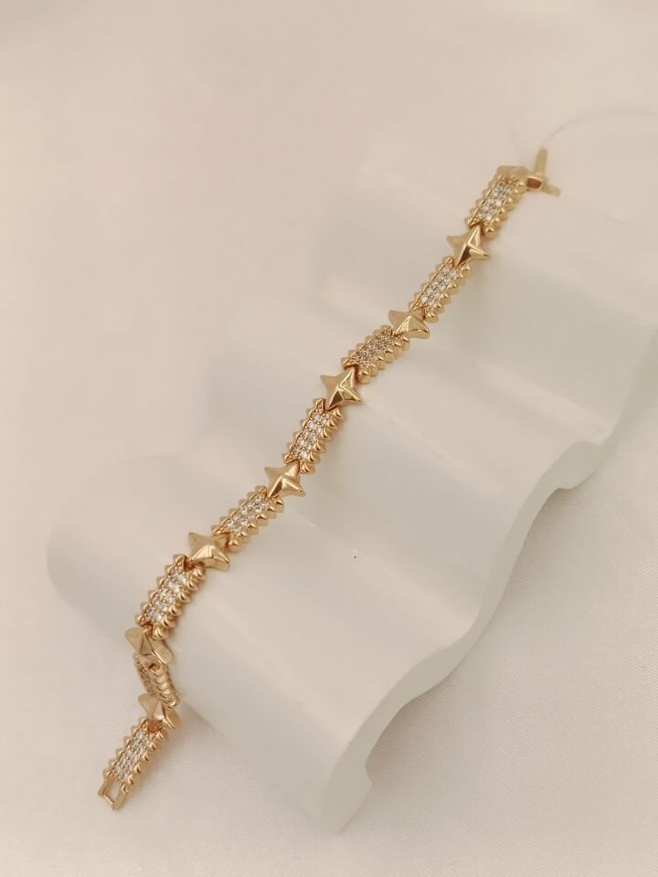Xuping Rose Gold Zirkon Bileklik