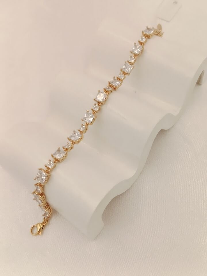 Xuping Rose Gold Zirkon Bileklik