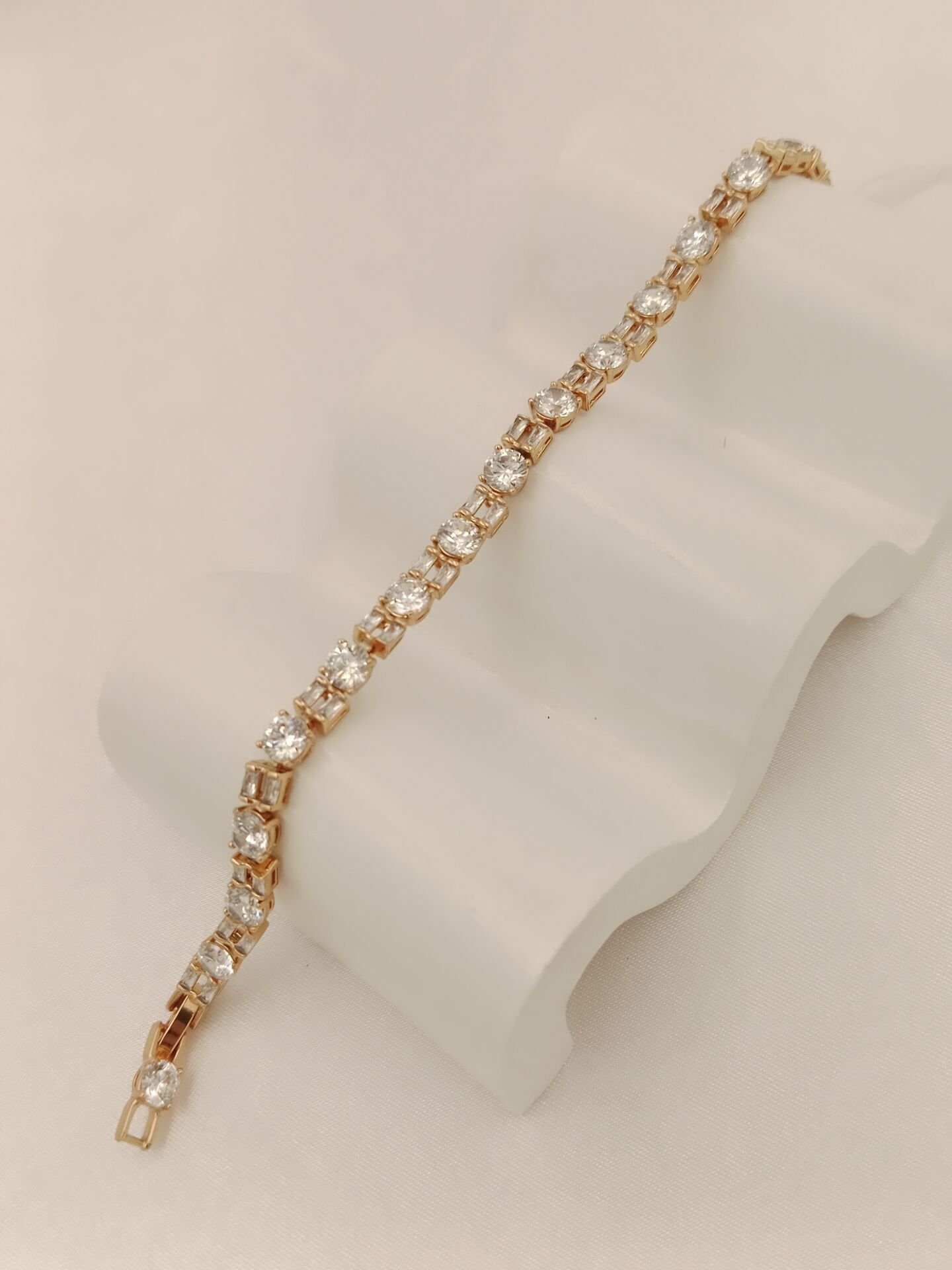 Xuping Rose Gold Zirkon Bileklik