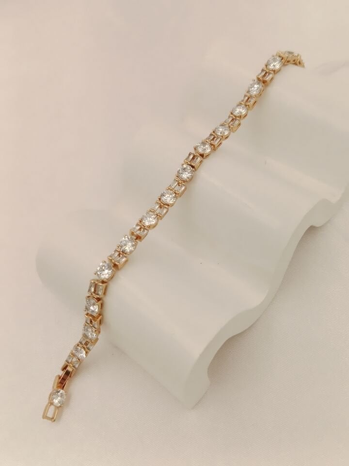 Xuping Rose Gold Zirkon Bileklik