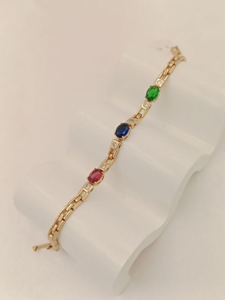 Xuping Rose Gold Zirkon Bileklik