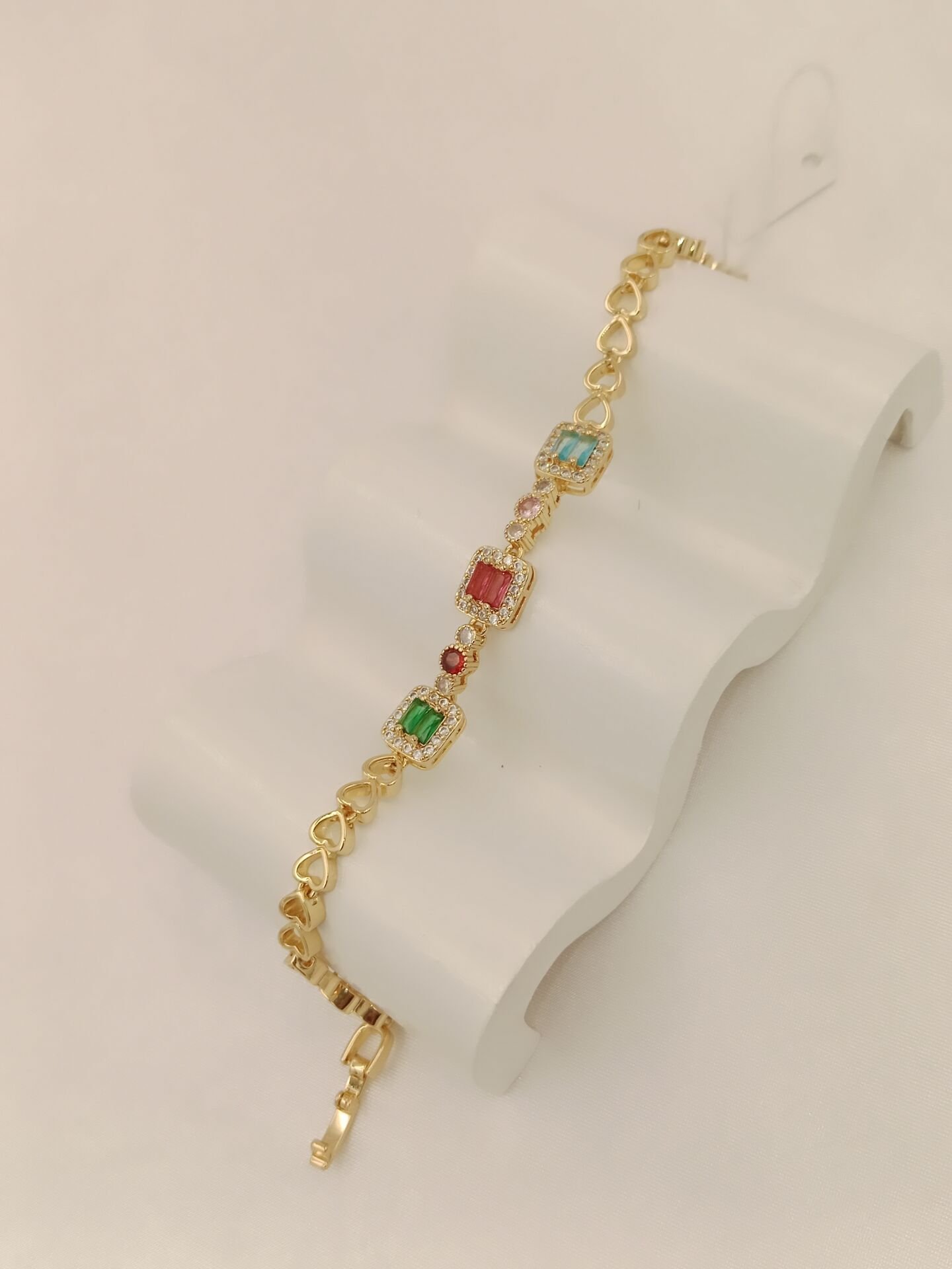 Xuping Rose Gold Zirkon Bileklik