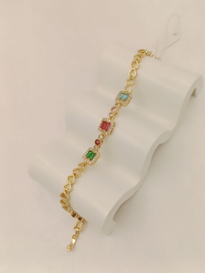Xuping Rose Gold Zirkon Bileklik