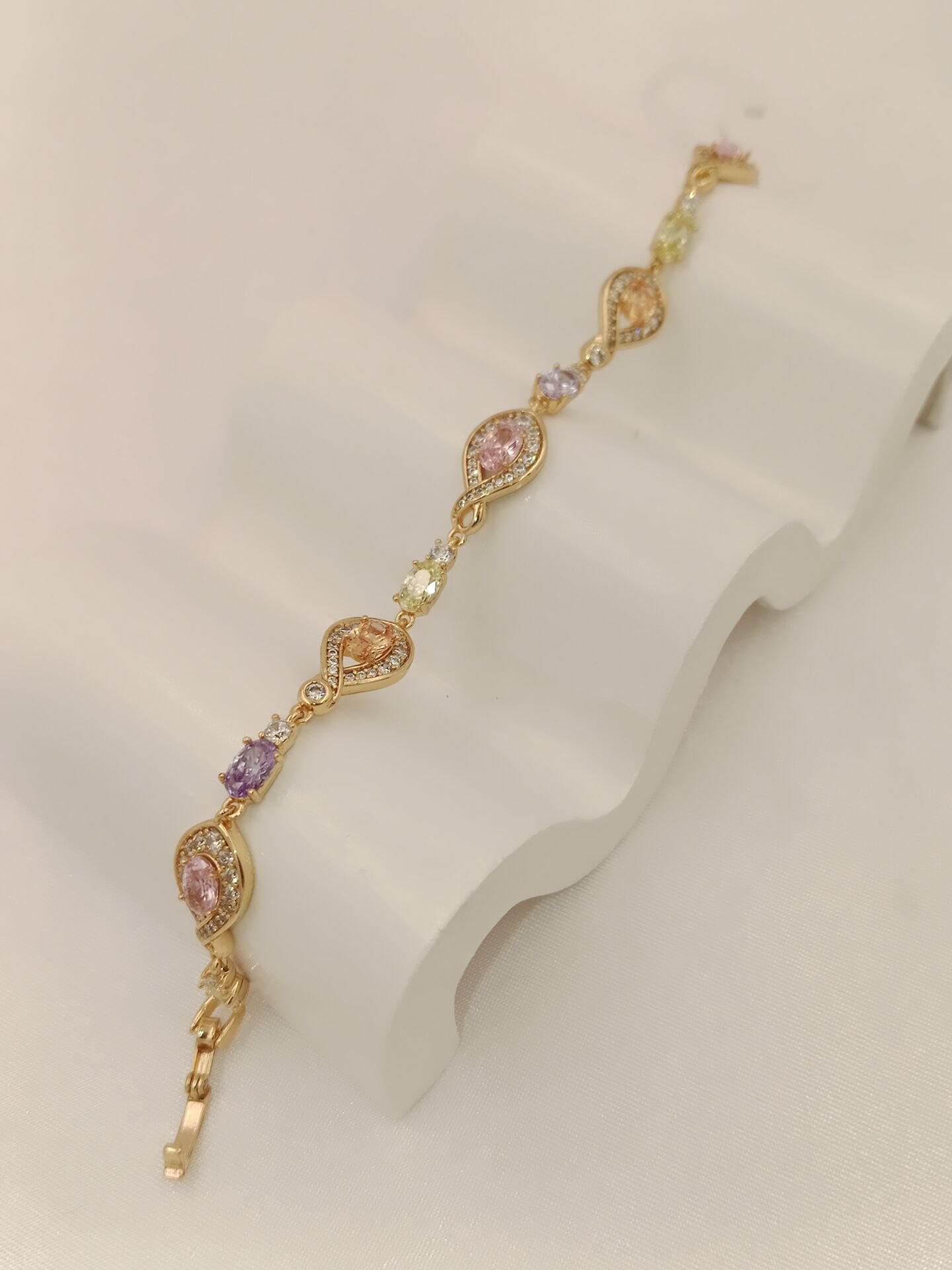 Xuping Rose Gold Zirkon Bileklik