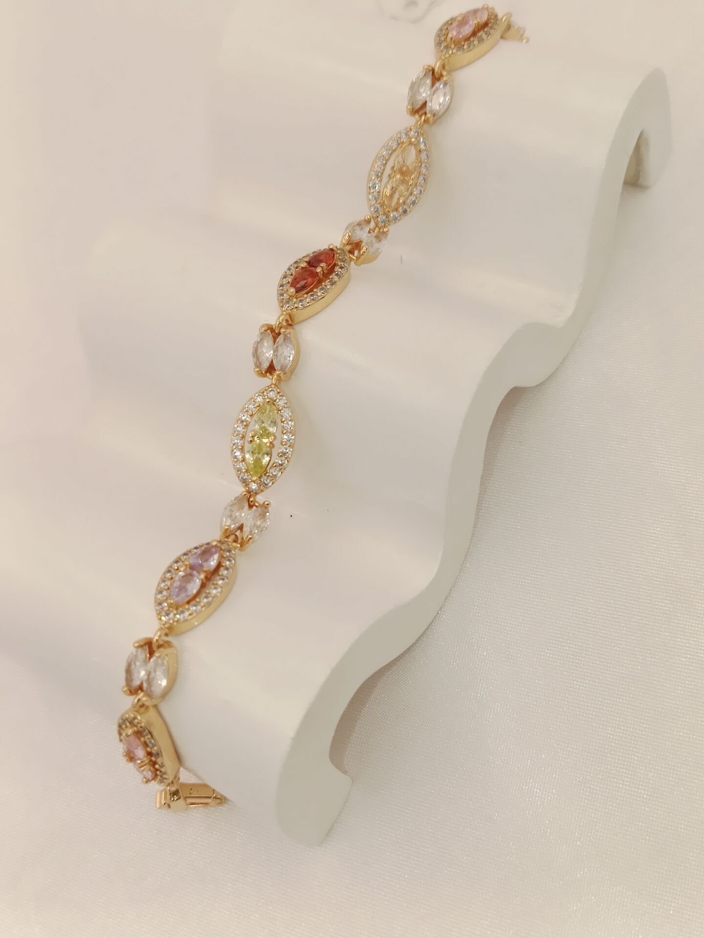 Xuping Rose Gold Zirkon Bileklik