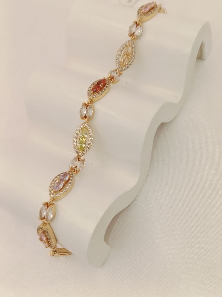 Xuping Rose Gold Zirkon Bileklik