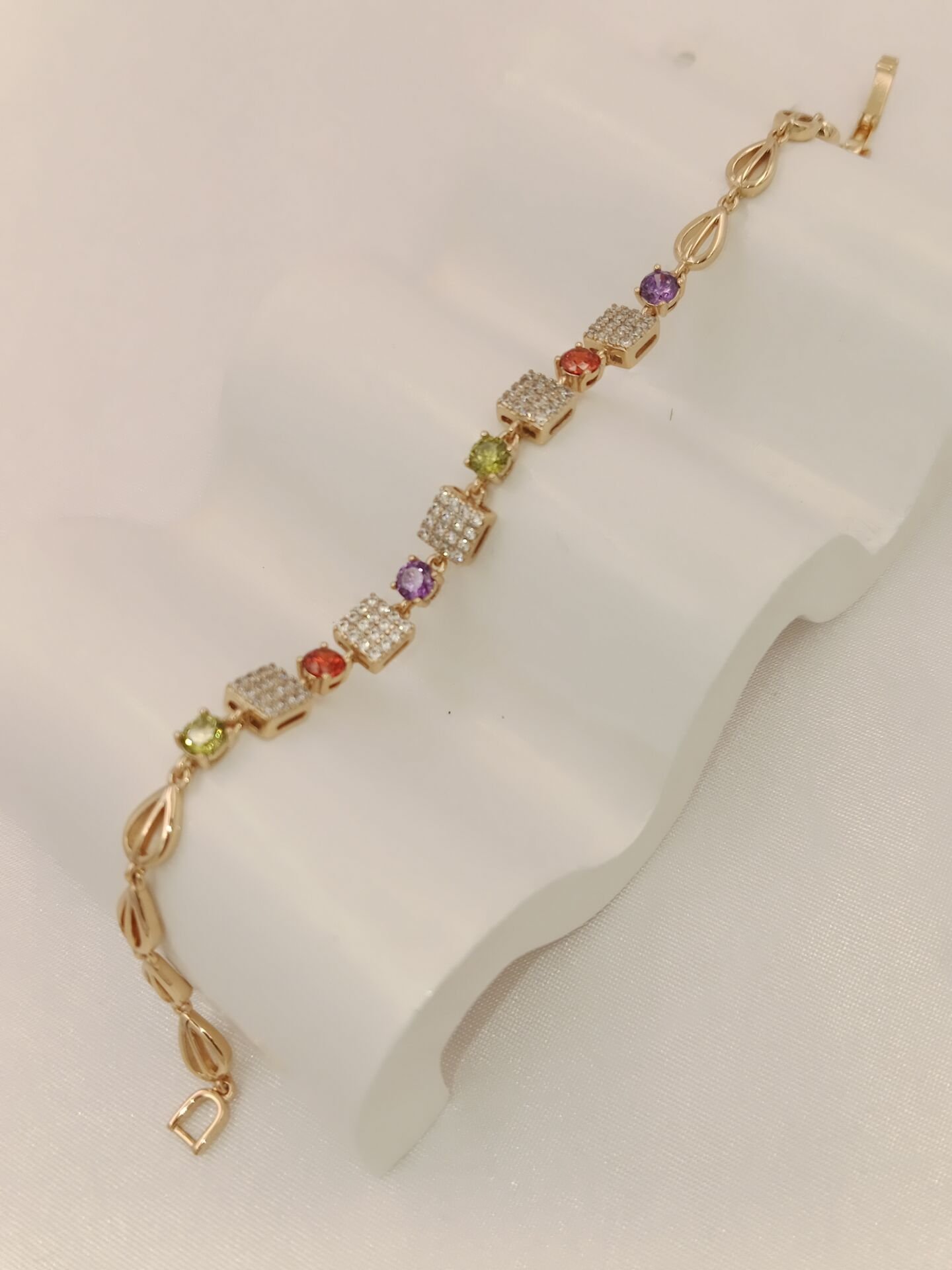 Xuping Rose Gold Zirkon Bileklik