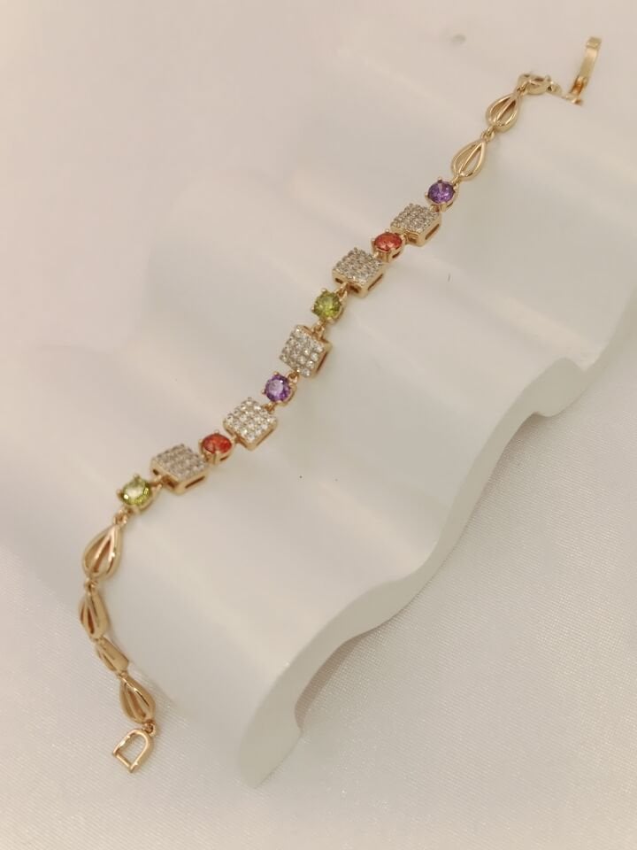 Xuping Rose Gold Zirkon Bileklik