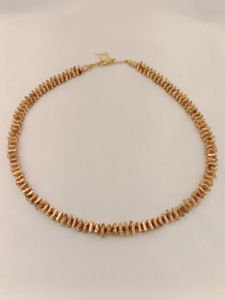 Lovely Lav Gold Lav Taşı Kolye