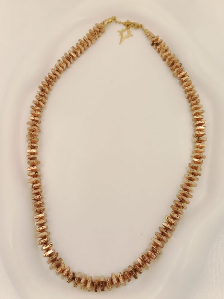 Lovely Lav Gold Lav Taşı Kolye