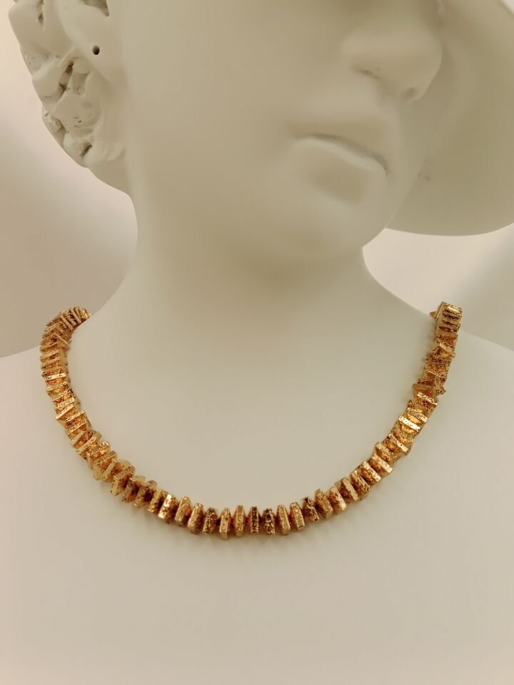 Lovely Lav Gold Lav Taşı Kolye